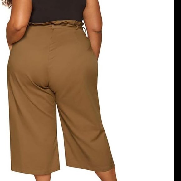 Astra Signature  Paperbag Waist Wide Leg Pants  Size 18 - Picture 2 of 8